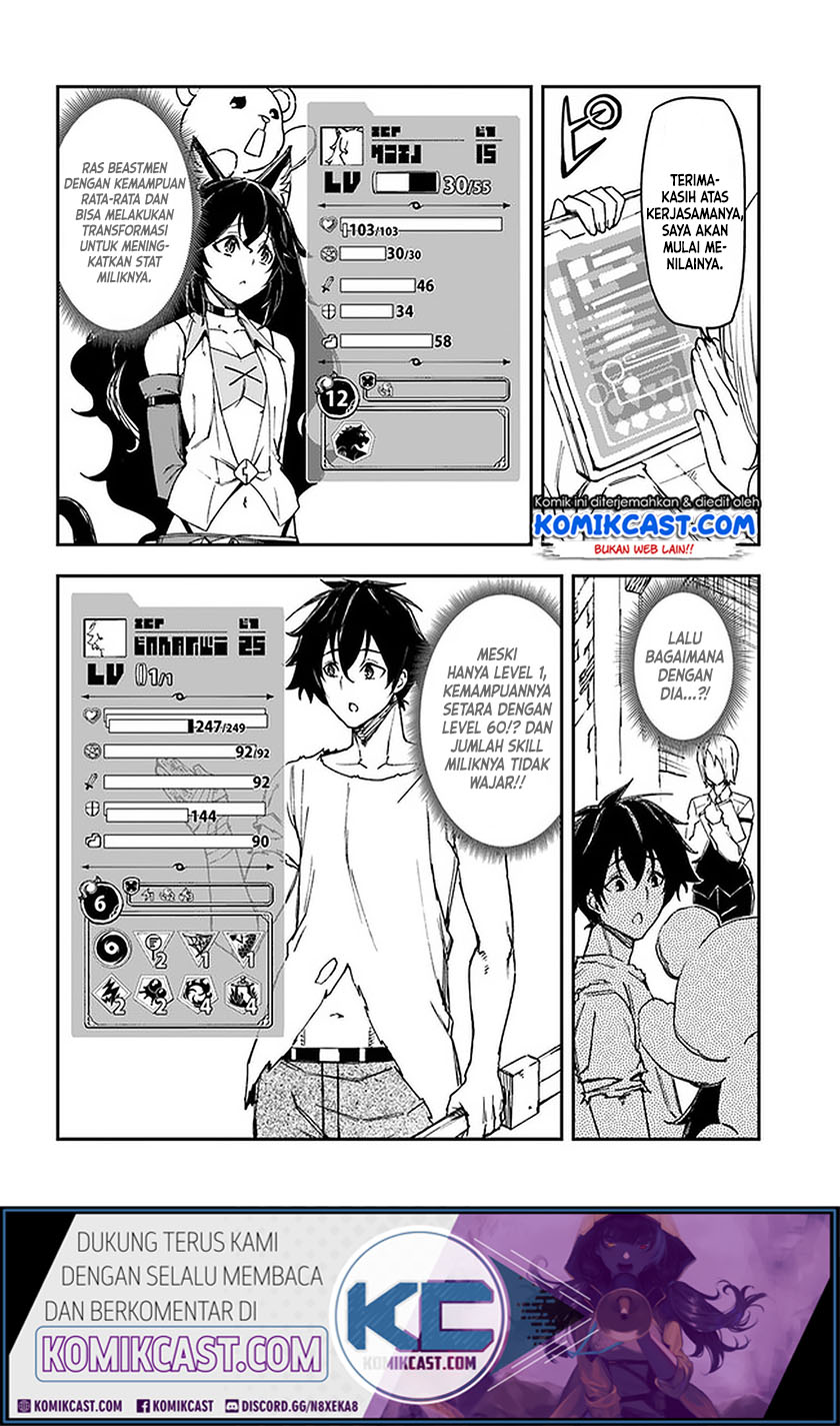 Genkai Level 1 kara no Nariagari Chapter 09 Bahasa Indonesia